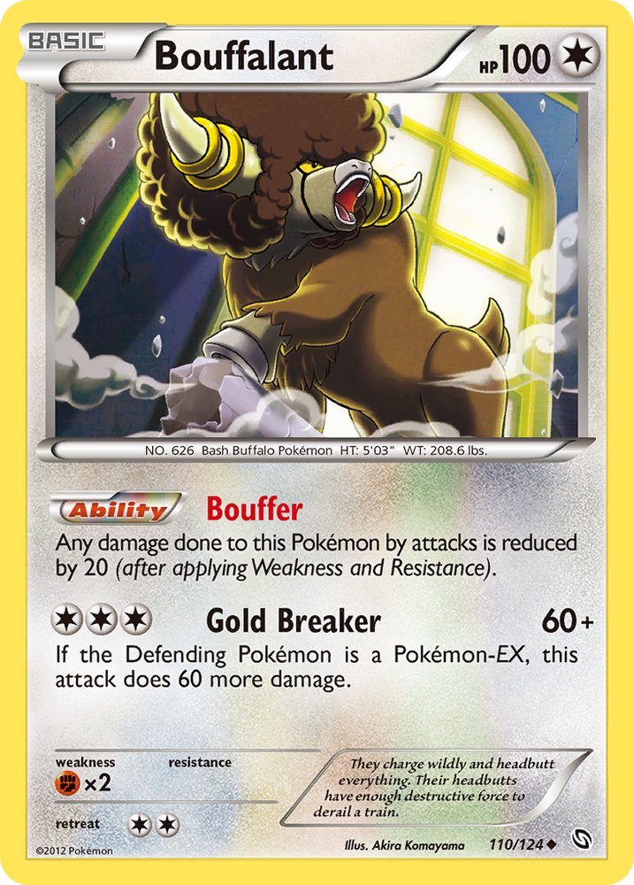 Bouffalant (110/124) [Black & White: Dragons Exalted] Pokémon