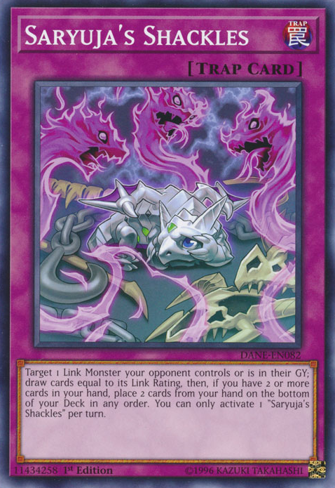Saryuja's Shackles [DANE-EN082] Common Yu-Gi-Oh!