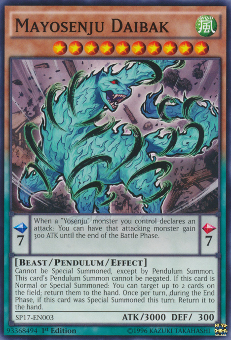 Mayosenju Daibak [SP17-EN003] Common Yu-Gi-Oh!