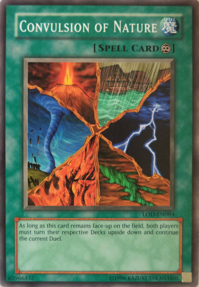 Convulsion of Nature [LOD-EN084] Common Yu-Gi-Oh!