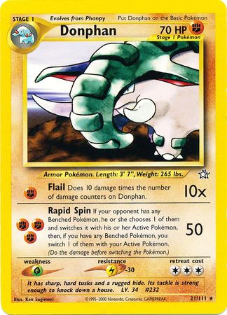 Donphan (21/111) [Neo Genesis Unlimited] Pokémon