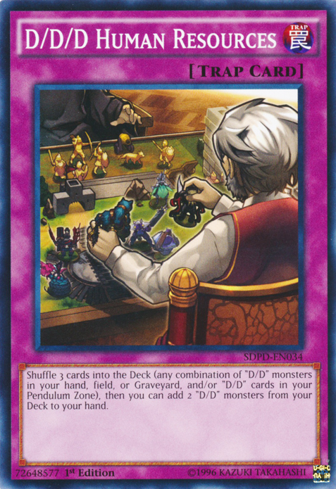 D/D/D Human Resources [SDPD-EN034] Common Yu-Gi-Oh!