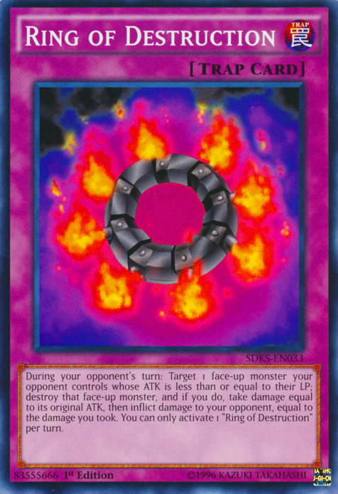 Ring of Destruction [SDKS-EN033] Common Yu-Gi-Oh!