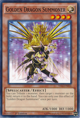 Golden Dragon Summoner [YS14-EN016] Common Yu-Gi-Oh!