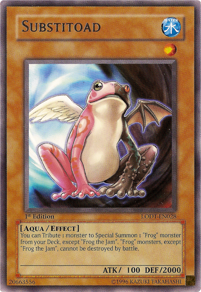 Substitoad [LODT-EN028] Rare Yu-Gi-Oh!
