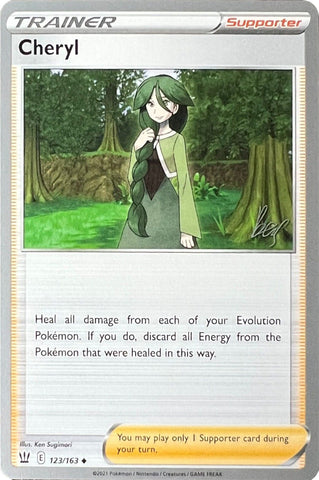 Cheryl (123/163) (Cheryl Again - Sebastian Lashmet) [World Championships 2022] Pokémon