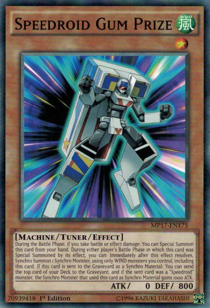 Speedroid Gum Prize [MP17-EN175] Common Yu-Gi-Oh!