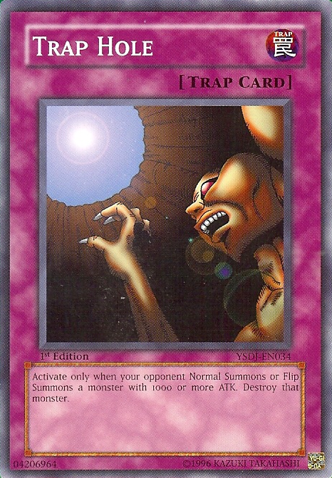 Trap Hole [YSDJ-EN034] Common Yu-Gi-Oh!