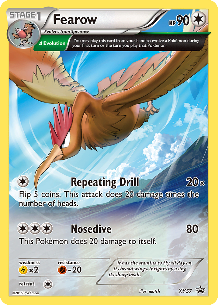 Fearow (XY57) [XY: Black Star Promos] Pokémon
