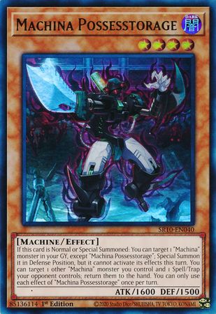 Machina Possesstorage [SR10-EN040] Ultra Rare Yu-Gi-Oh!