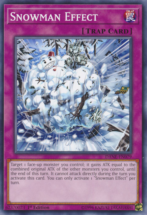 Snowman Effect [DANE-EN079] Common Yu-Gi-Oh!
