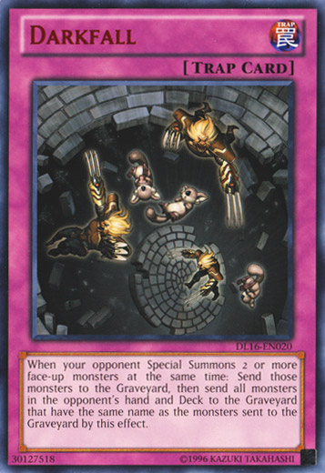 Darkfall (Red) [DL16-EN020] Rare Yu-Gi-Oh!