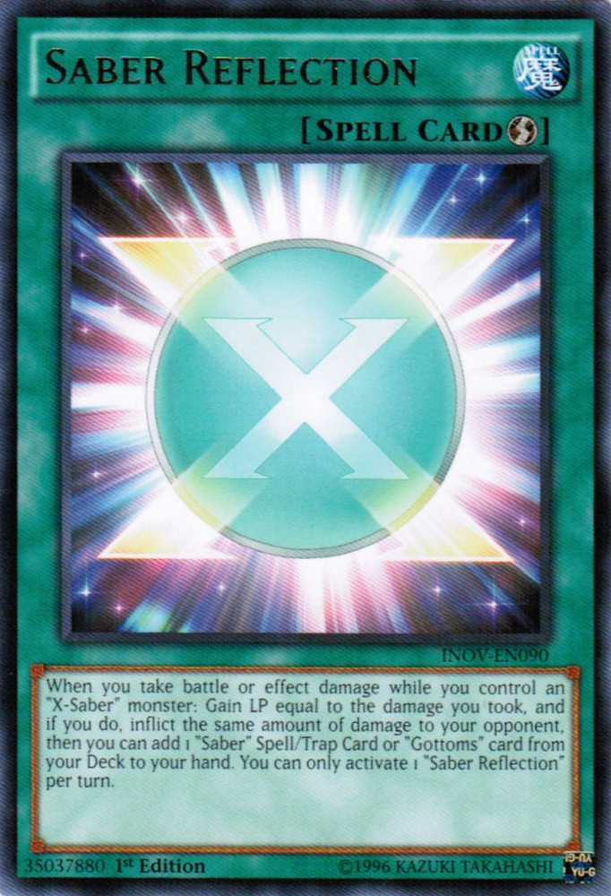 Saber Reflection [INOV-EN090] Rare Yu-Gi-Oh!