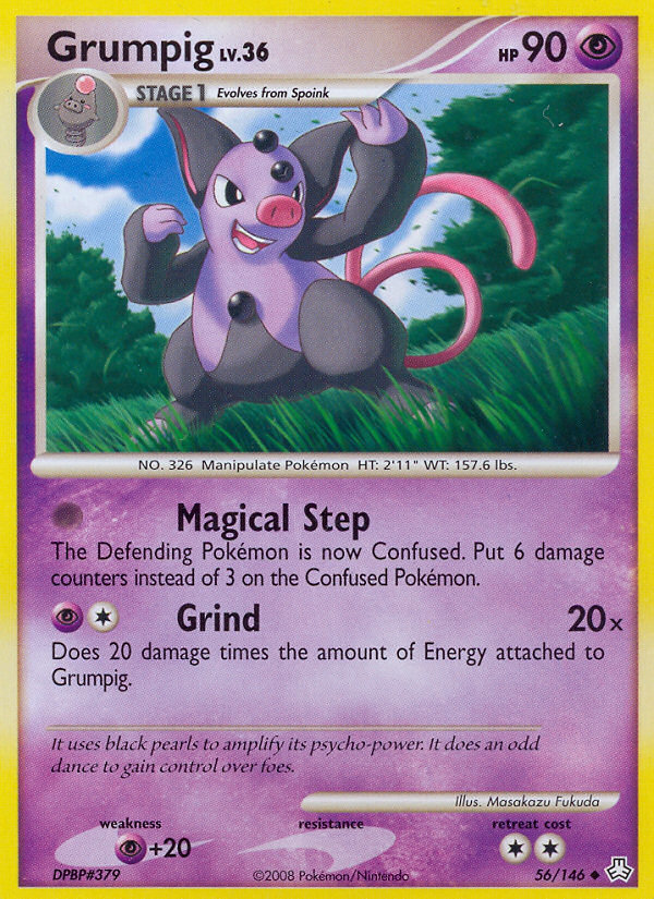 Grumpig (56/146) [Diamond & Pearl: Legends Awakened] Pokémon