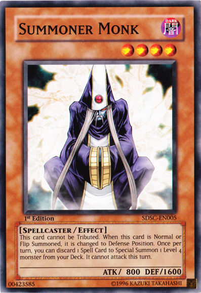 Summoner Monk [SDSC-EN005] Common Yu-Gi-Oh!