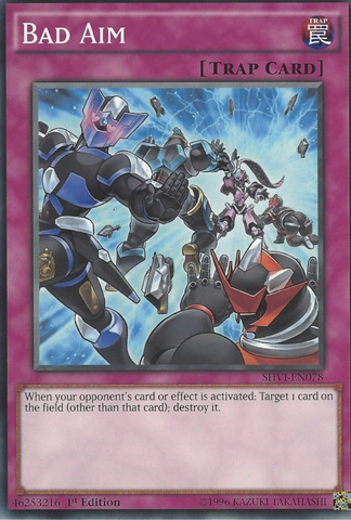 Bad Aim [SHVI-EN078] Common Yu-Gi-Oh!