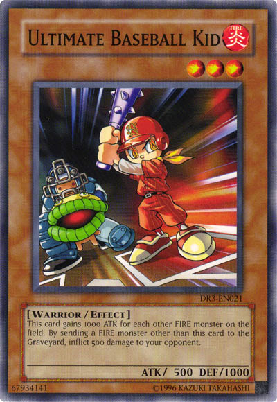 Ultimate Baseball Kid [DR3-EN021] Common Yu-Gi-Oh!