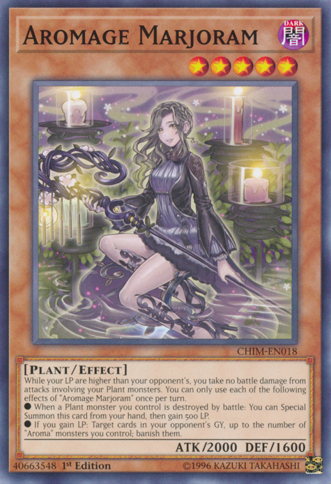 Aromage Marjoram [CHIM-EN018] Common Yu-Gi-Oh!