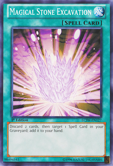 Magical Stone Excavation [LCJW-EN127] Common Yu-Gi-Oh!