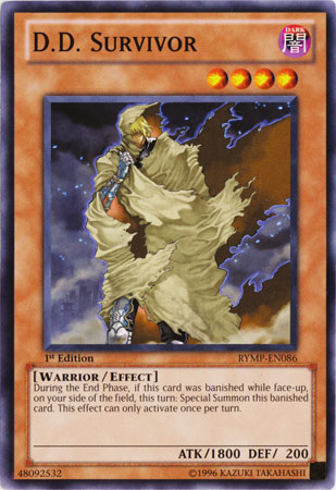 D.D. Survivor [RYMP-EN086] Common Yu-Gi-Oh!