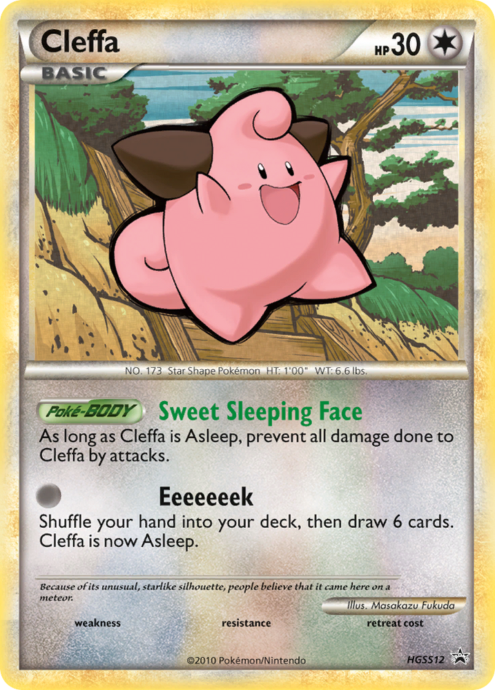 Cleffa (HGSS12) [HeartGold & SoulSilver: Black Star Promos] Pokémon