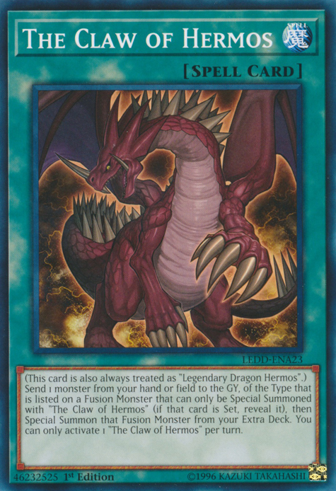 The Claw of Hermos [LEDD-ENA23] Common Yu-Gi-Oh!