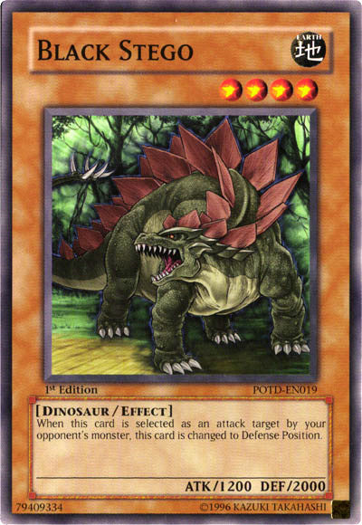 Black Stego [POTD-EN019] Common Yu-Gi-Oh!