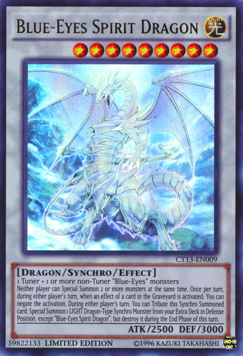 Blue-Eyes Spirit Dragon [CT13-EN009] Ultra Rare Yu-Gi-Oh!