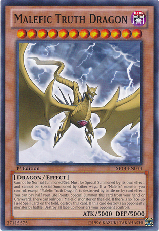 Malefic Truth Dragon [SP14-EN044] Common Yu-Gi-Oh!