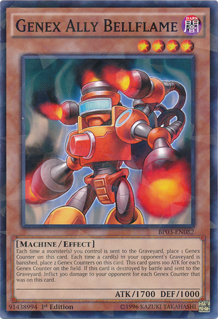 Genex Ally Bellflame [BP03-EN082] Shatterfoil Rare Yu-Gi-Oh!