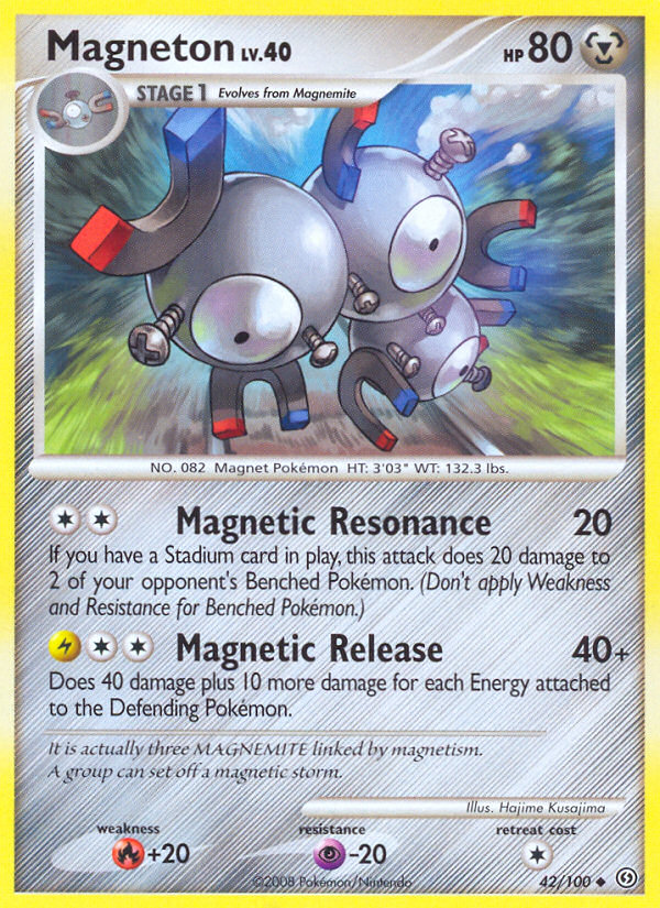 Magneton (42/100) [Diamond & Pearl: Stormfront] Pokémon