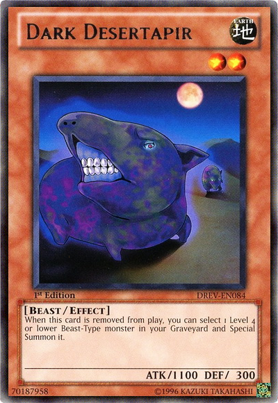 Dark Desertapir [DREV-EN084] Rare Yu-Gi-Oh!