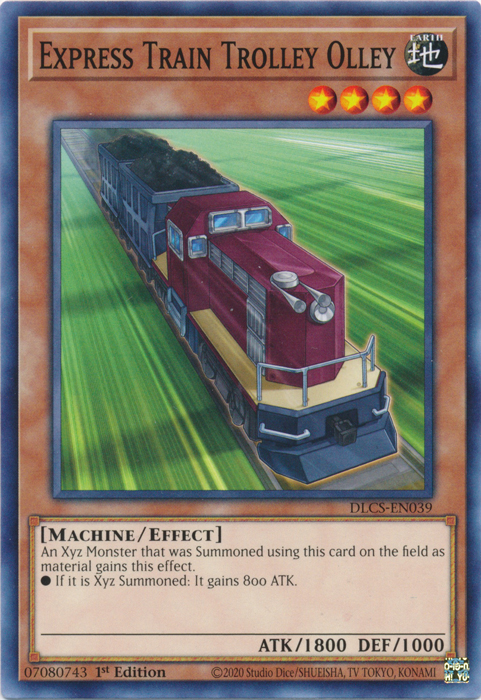 Express Train Trolley Olley [DLCS-EN039] Common Yu-Gi-Oh!