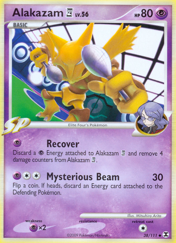 Alakazam (38/111) [Platinum: Rising Rivals] Pokémon