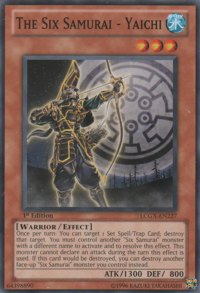 The Six Samurai - Yaichi [LCGX-EN227] Common Yu-Gi-Oh!