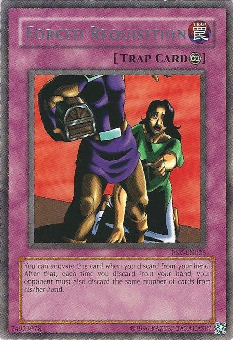 Forced Requisition [PSV-EN025] Rare Yu-Gi-Oh!