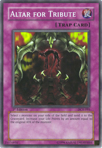 Altar for Tribute [DCR-095] Common Yu-Gi-Oh!