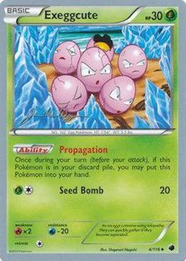 Exeggcute (4/116) (HonorStoise - Jacob Van Wagner) [World Championships 2015] Pokémon