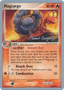 Magcargo (20/107) (King of the West - Michael Gonzalez) [World Championships 2005] Pokémon