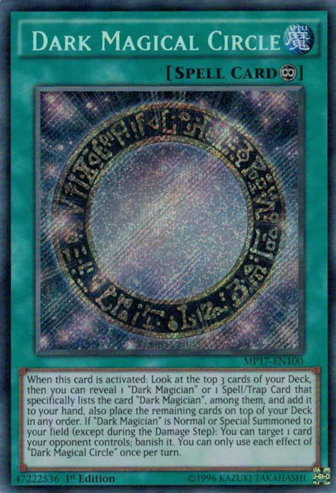 Dark Magical Circle [MP17-EN100] Secret Rare Yu-Gi-Oh!