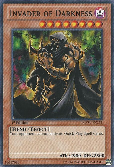 Invader of Darkness [LCYW-EN251] Common Yu-Gi-Oh!