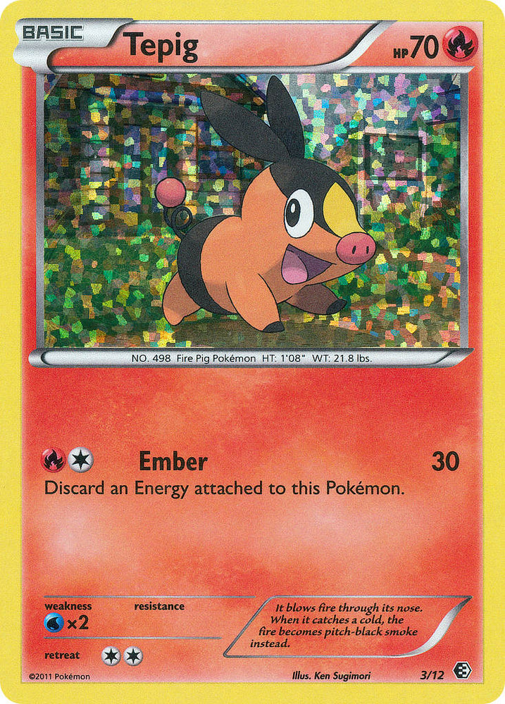 Tepig (3/12) [McDonald's Promos: 2011 Collection] Pokémon