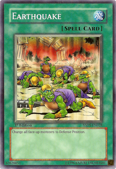 Earthquake [YSDS-EN028] Common Yu-Gi-Oh!