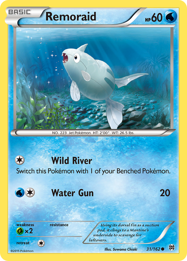 Remoraid (31/162) [XY: BREAKthrough] Pokémon