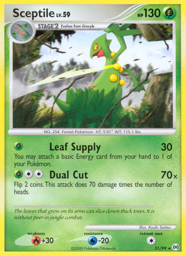 Sceptile (31/99) [Platinum: Arceus] Pokémon