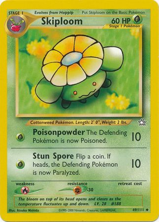 Skiploom (49/111) [Neo Genesis Unlimited] Pokémon