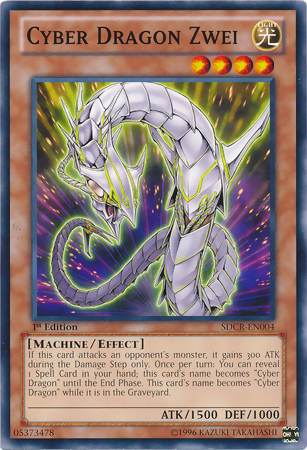 Cyber Dragon Zwei [SDCR-EN004] Common Yu-Gi-Oh!
