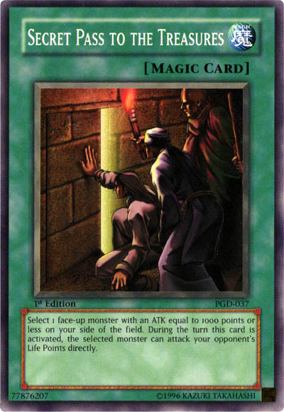 Secret Pass to the Treasures [PGD-037] Common Yu-Gi-Oh!