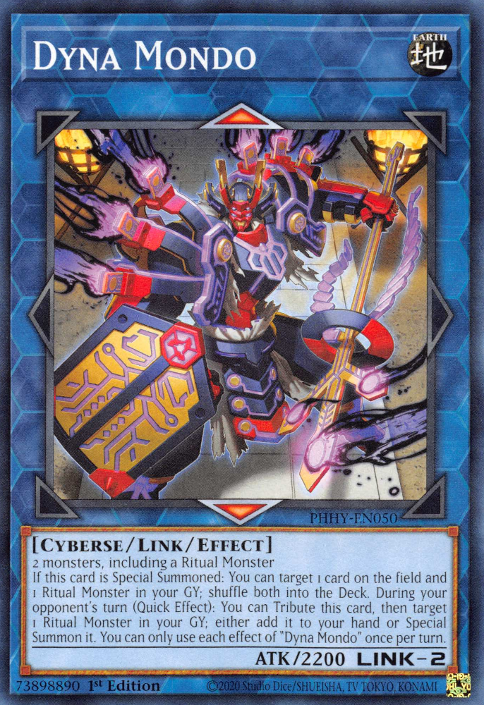 Dyna Mondo [PHHY-EN050] Common Yu-Gi-Oh!
