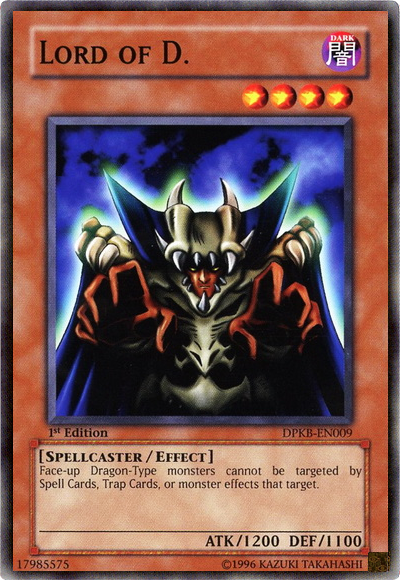 Lord of D. [DPKB-EN009] Common Yu-Gi-Oh!